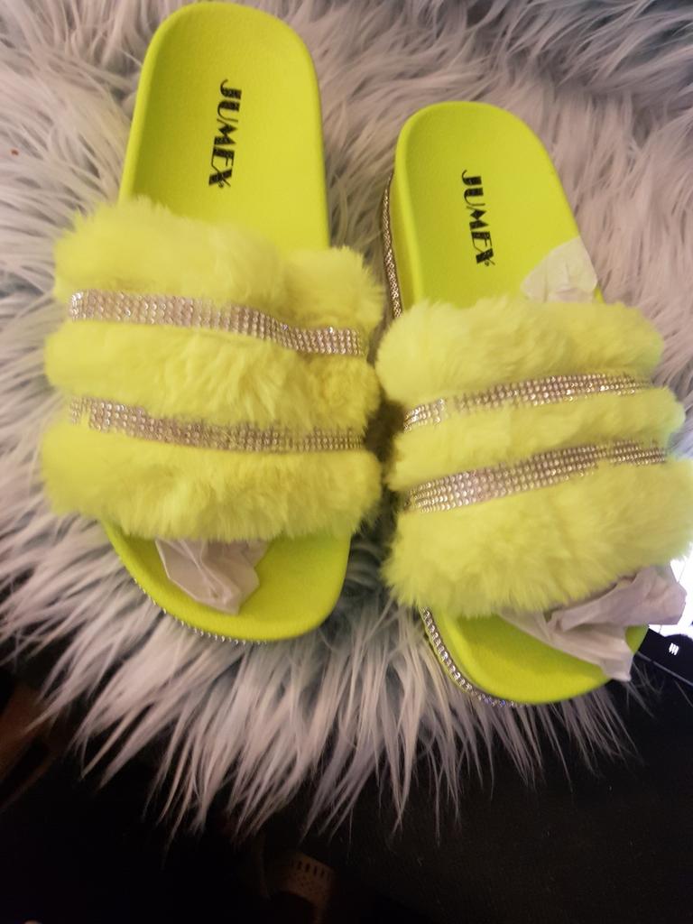 jumex super gave slippers mt 38, Kleding | Dames, Schoenen, Ophalen of Verzenden, Nieuw