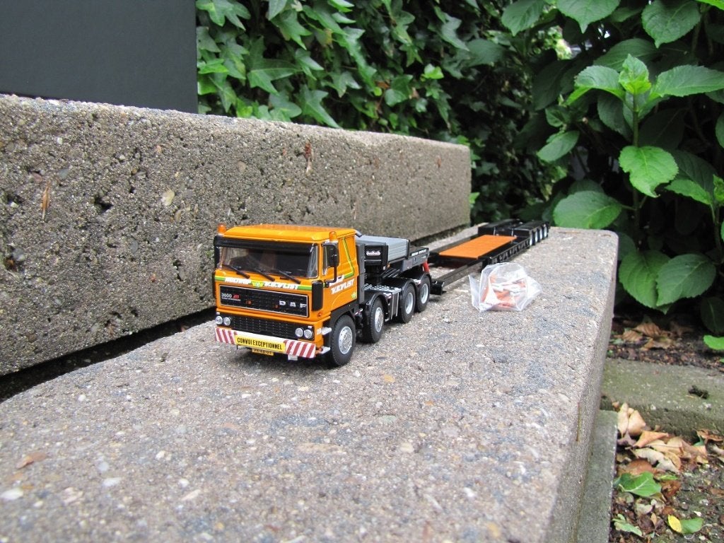 Wsi Daf 3600 8x4 met dieplader Holtrop V.d.Vlist., Ophalen of Verzenden, Nieuw, Bus of Vrachtwagen, Wsi