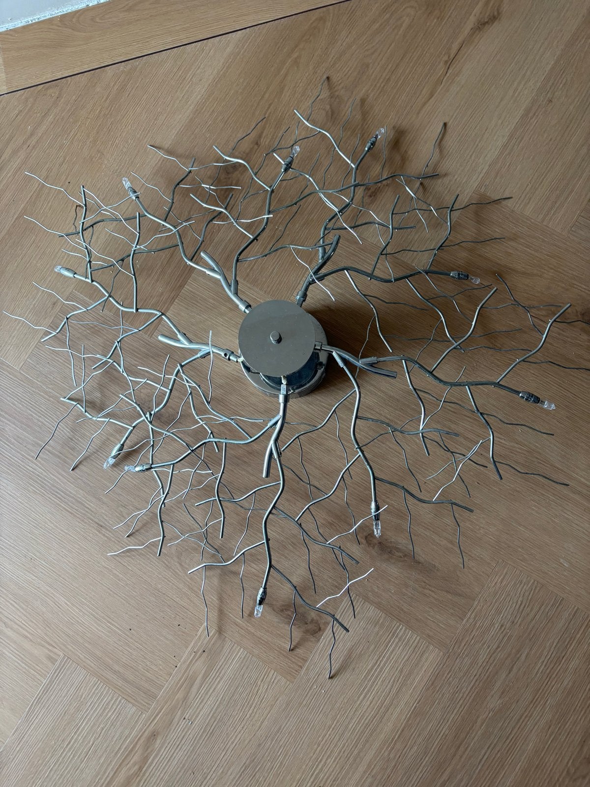 Moderne Plafondlamp 'Boomtak' Design - Zilverkleurig, Ophalen, Zilver, Modern, Zo goed als nieuw