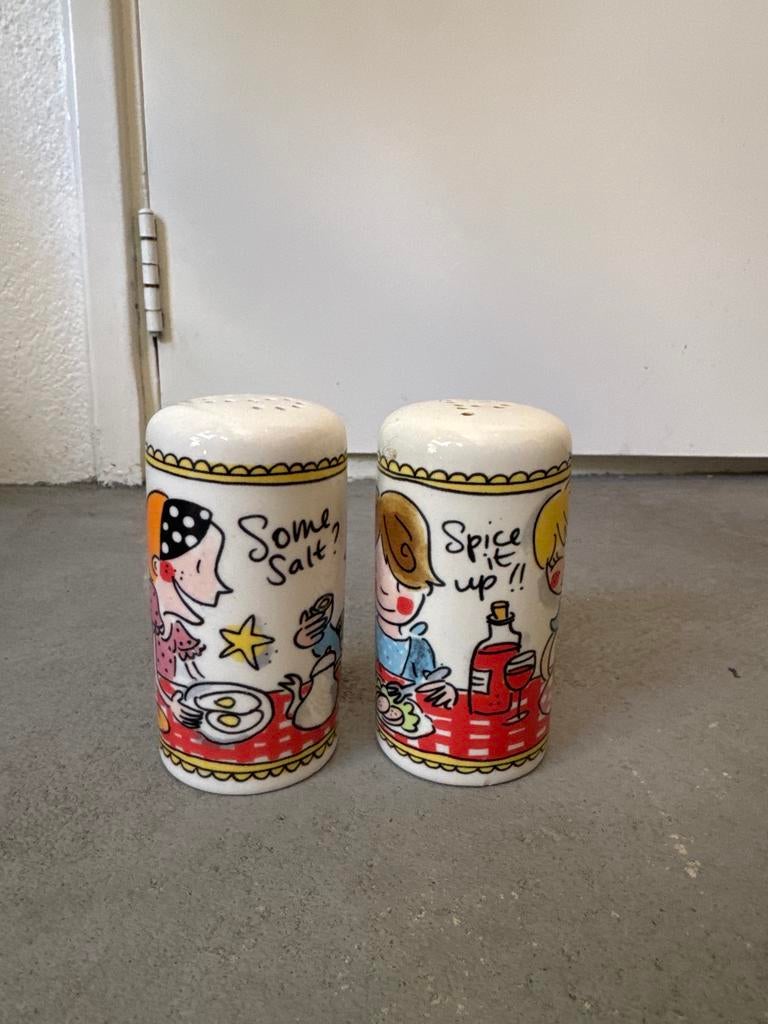 Blond Amsterdam Peper- en Zoutstel - Zo goed als nieuw, Blond Amsterdam, Overige typen, Ophalen of Verzenden, Zo goed als nieuw