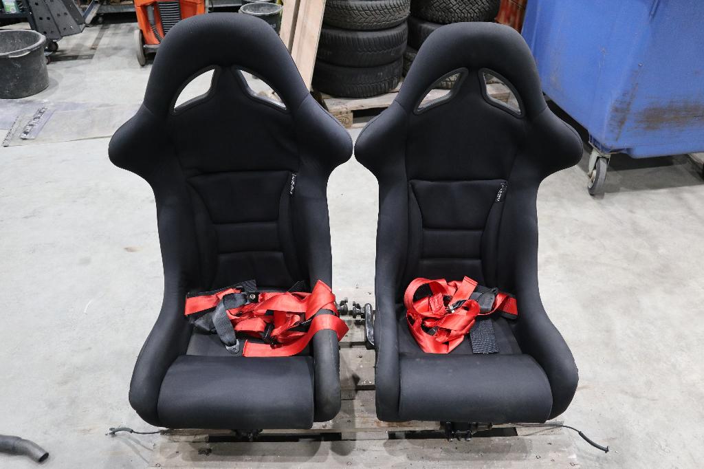 Autostyle kuipstoelen incl. rails VW Golf MK4, Ophalen, Gebruikt, Volkswagen