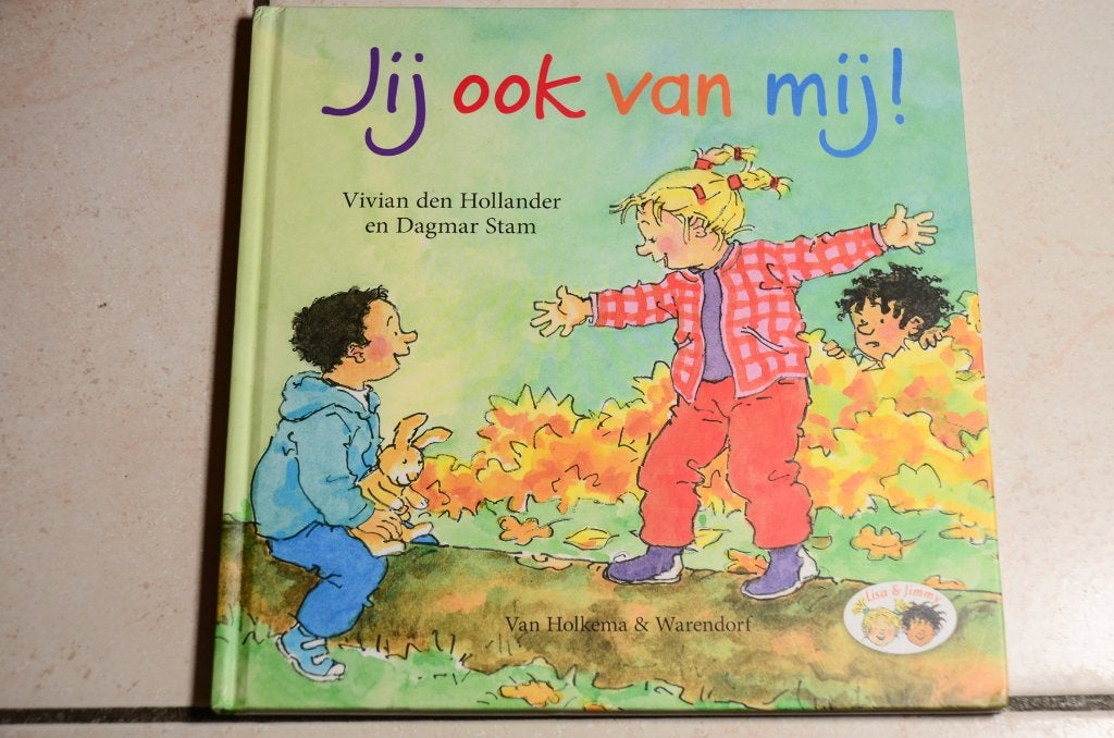 Lisa & Jimmy Jij ook van mij! / Vivian den Hollander, Ophalen of Verzenden, Zo goed als nieuw, Fictie algemeen, Voorleesboek