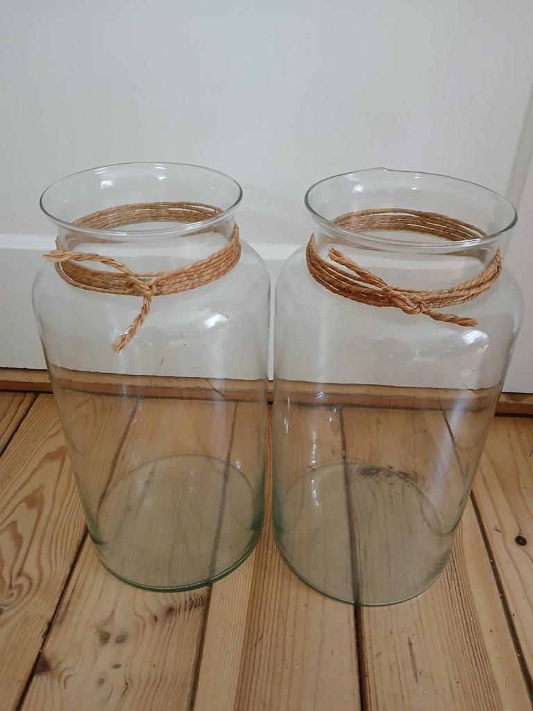 Windlichten, vazen, Ophalen, Overige kleuren, Minder dan 50 cm, Glas