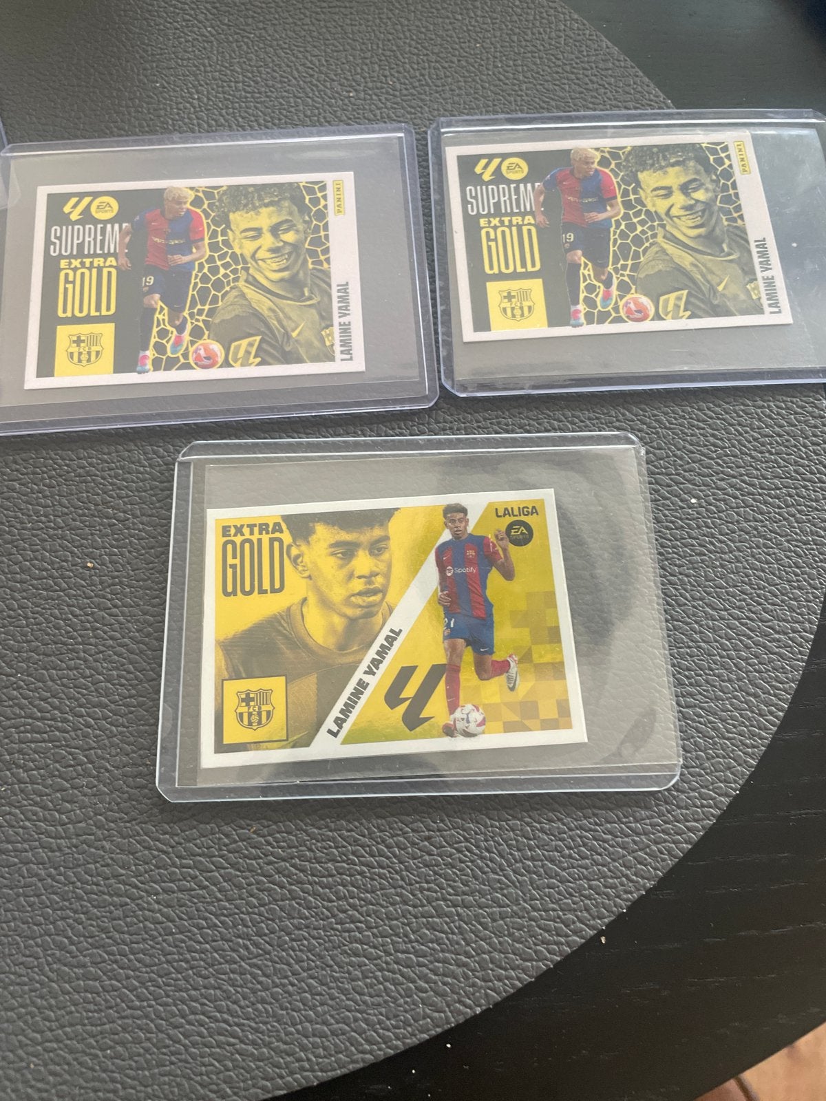 Lamine Yamal Extra Gold Panini Voetbalplaatjes, Ophalen of Verzenden, Zo goed als nieuw, Buitenlandse clubs, Poster, Plaatje of Sticker