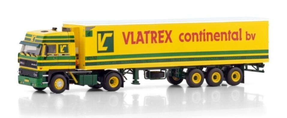 WSI DAF 3300 SPACE CAB + KOELTRAILER VLATREX