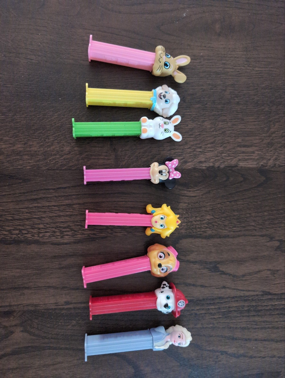 PEZ Dispensers: Disney, Paw Patrol & Pasen (8 stuks), Ophalen, Gebruikt