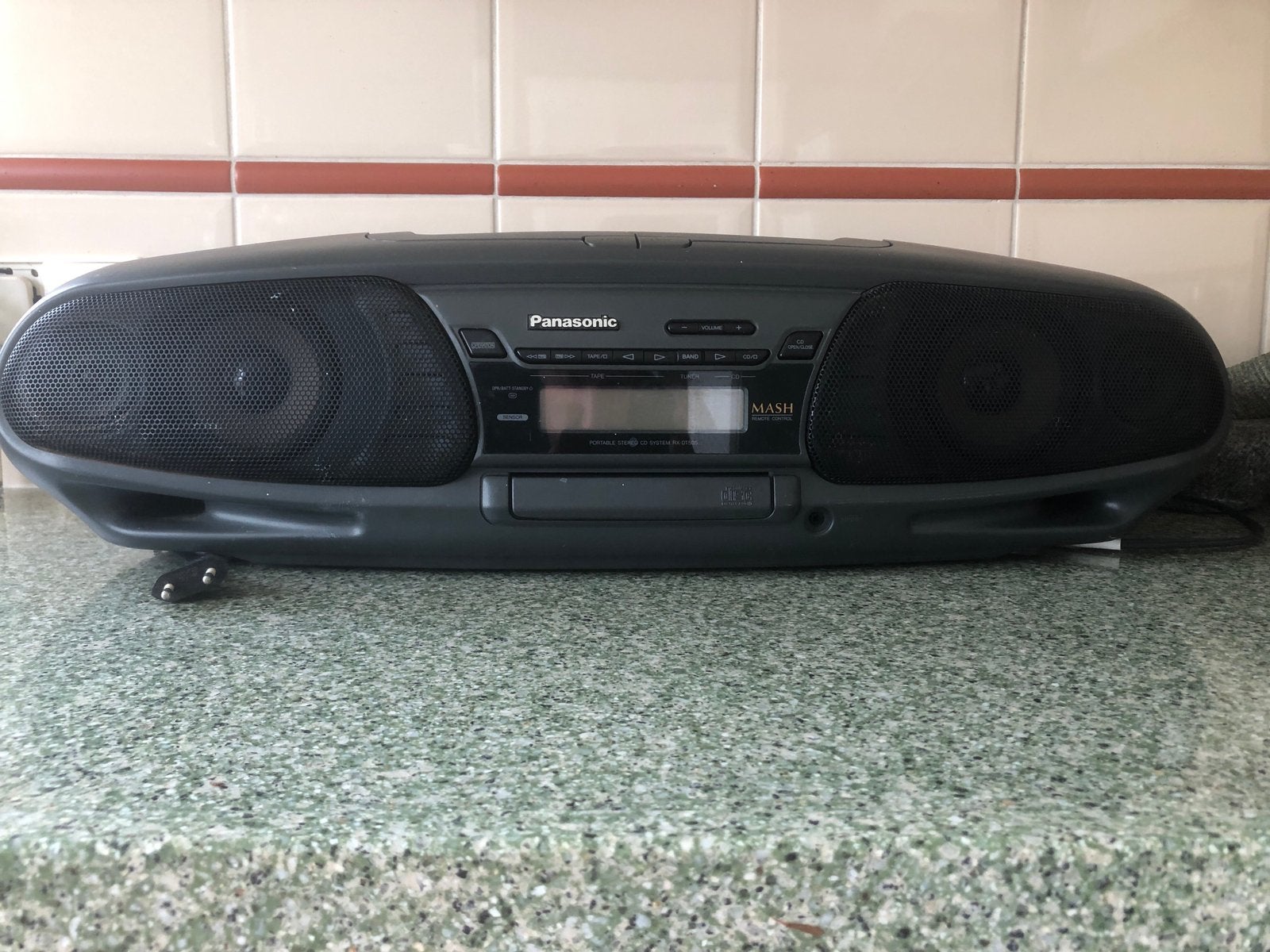 Panasonic RX-DT505 draagbare radio- en cassettorecorder, Audio, Tv en Foto, Stereo-sets, Gebruikt, Draagbaar, Tuner of Radio, Ophalen