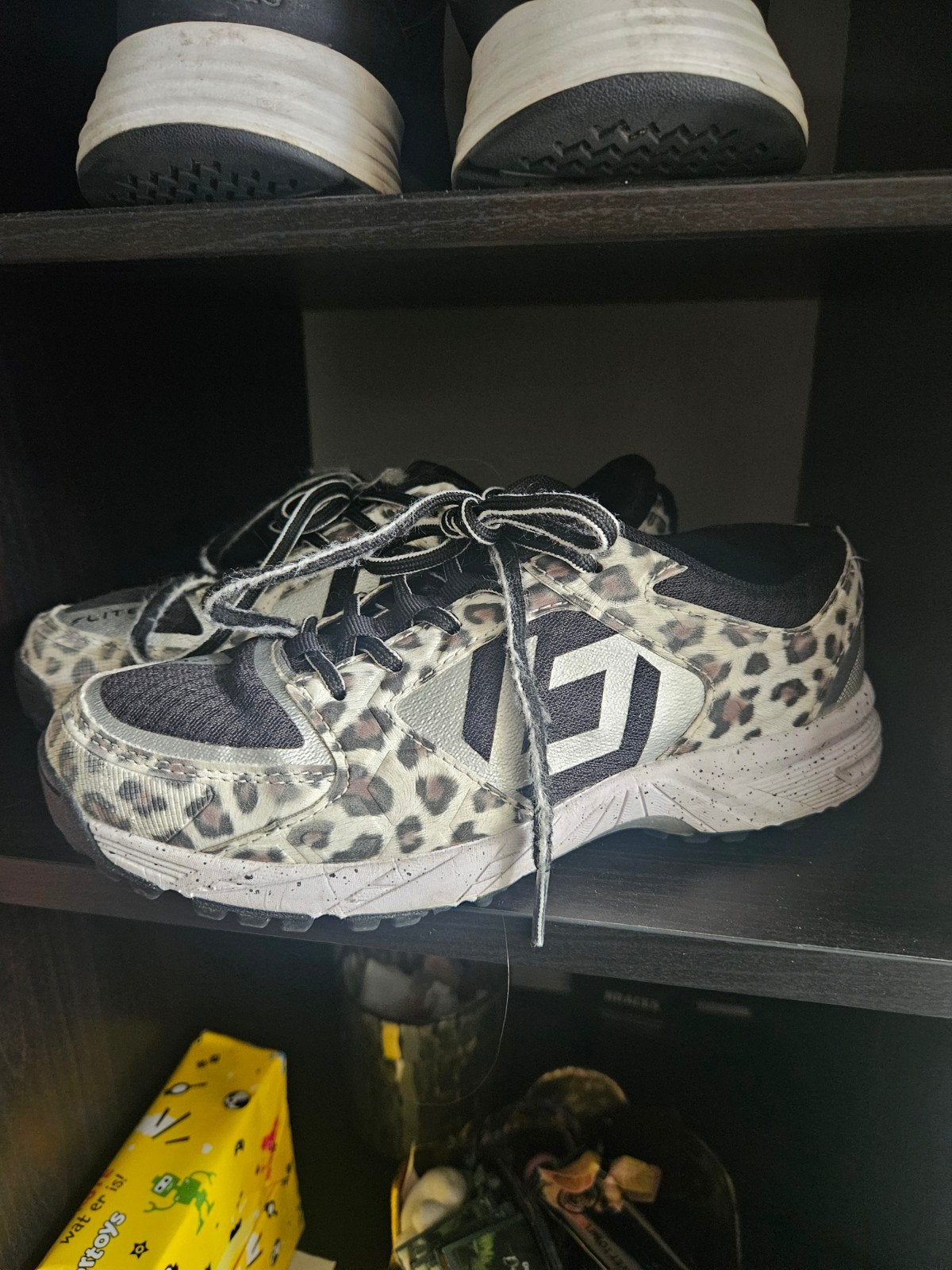 Brabo hockeyschoenen panterprint maat 37, Sport en Fitness, Ophalen, Gebruikt, Schoenen