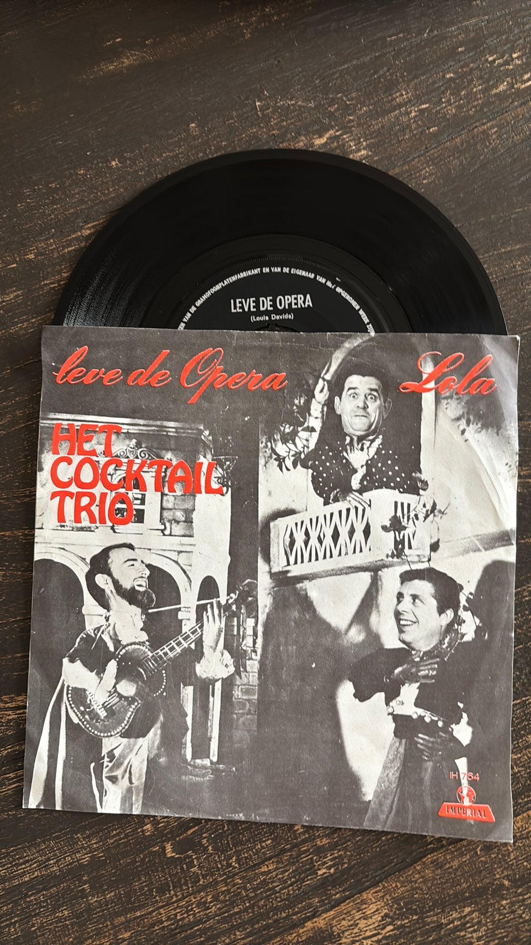 Het Cocktail Trio - Leve de opera, Ophalen of Verzenden, Zo goed als nieuw