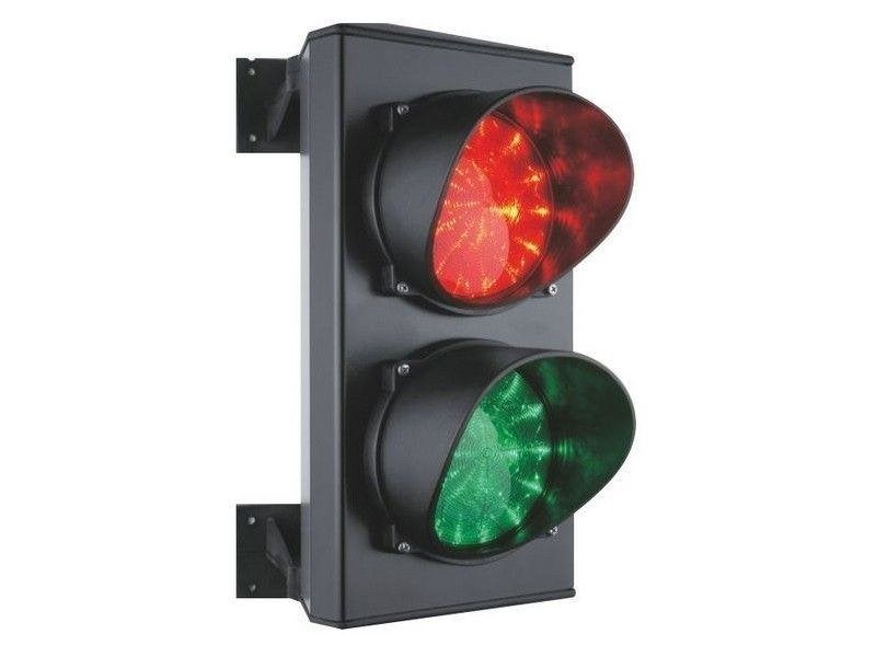 Verkeerslicht 24VDC groen-rood met LED, Verzenden, Nieuw