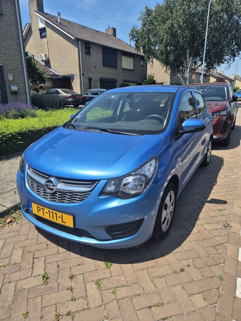 Opel Karl 2017, Voorwielaandrijving, Stof, Zwart, Blauw