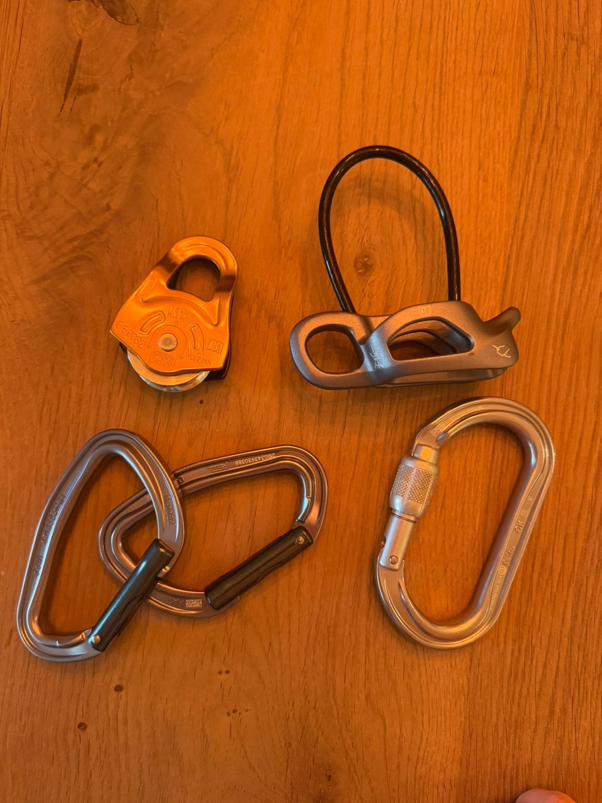 Petzl en black diamond alpine accessoires, Ophalen of Verzenden, Zo goed als nieuw, Klimsport-accessoire