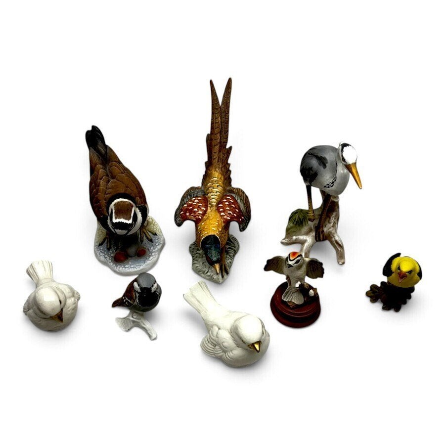 Lot Goebel vogelbeeldjes (8x), Ophalen of Verzenden