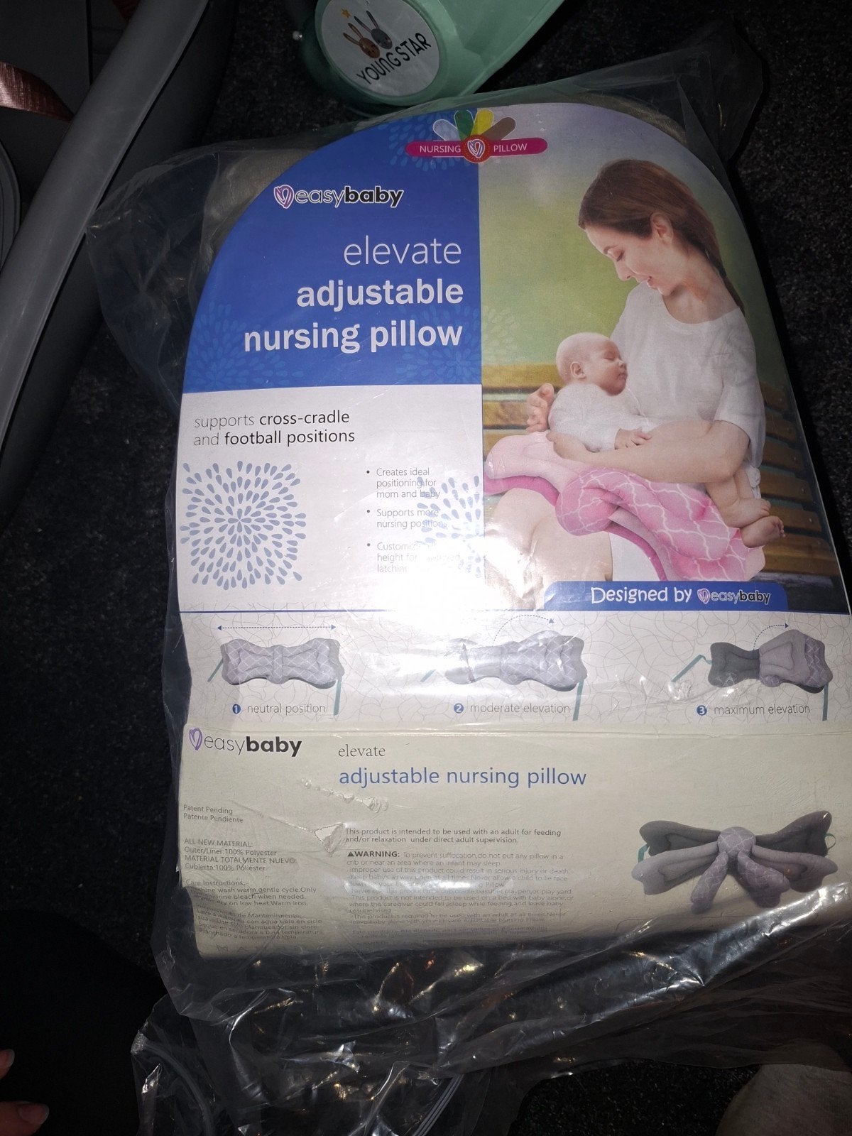 easybaby nursing pillow (voedingskussen). Nieuw!, Kinderen en Baby's, Ophalen of Verzenden, Nieuw, Voedingskussen