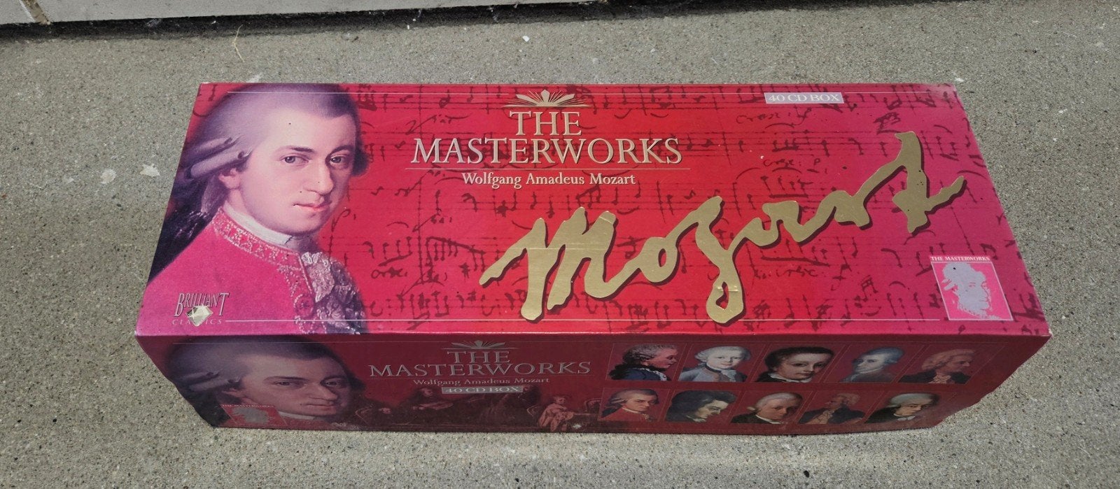 Mozart: The Masterworks 40 CD-boxset, Cd's en Dvd's, Gebruikt, Mozart, Overige typen, Ophalen of Verzenden