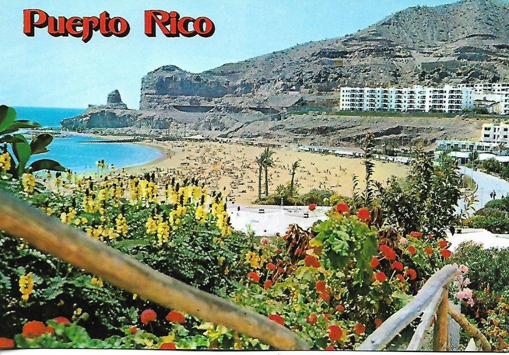 Spanje- -Puerto Rico, Gran Canaria., Verzamelen, Verzenden, 1980 tot heden, Ongelopen, Spanje
