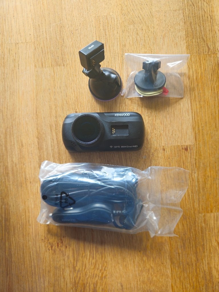 Kenwood DRV-A501W dashcam, Auto diversen, Dashcams, Ophalen of Verzenden, Gebruikt