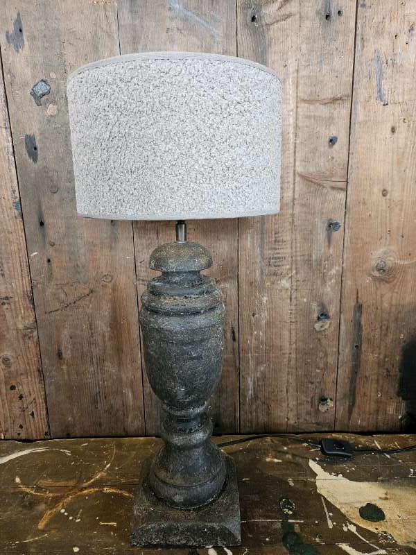 stoere lampenvoet,schemerlamp ``WOONWINKEL RUSTIEK``, Ophalen of Verzenden, Nieuw, Hout