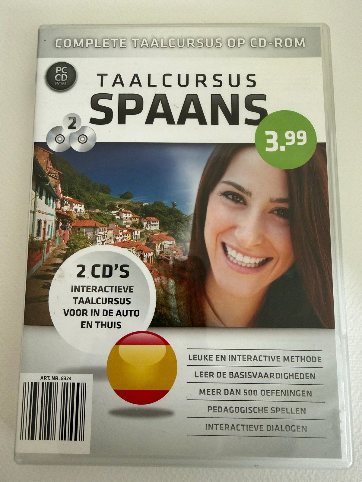 Complete Taalcursus Spaans - 2 CD's (PC CD-ROM & Audio), Ophalen of Verzenden, Zo goed als nieuw, Non-fictie