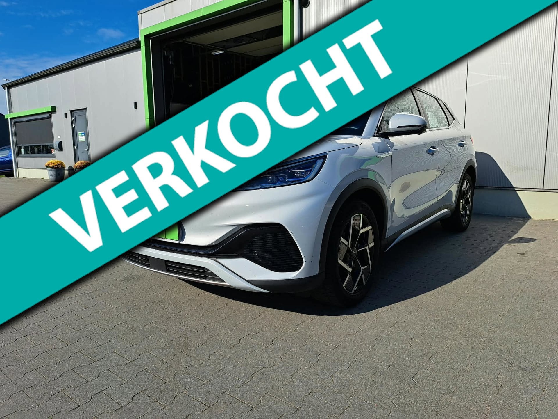 Byd ATTO 3 Design 60 kWh Super nette staat Lage KM stand Ful, Auto's, Gebruikt, Zwart, Wit, Verwarmde buitenspiegels