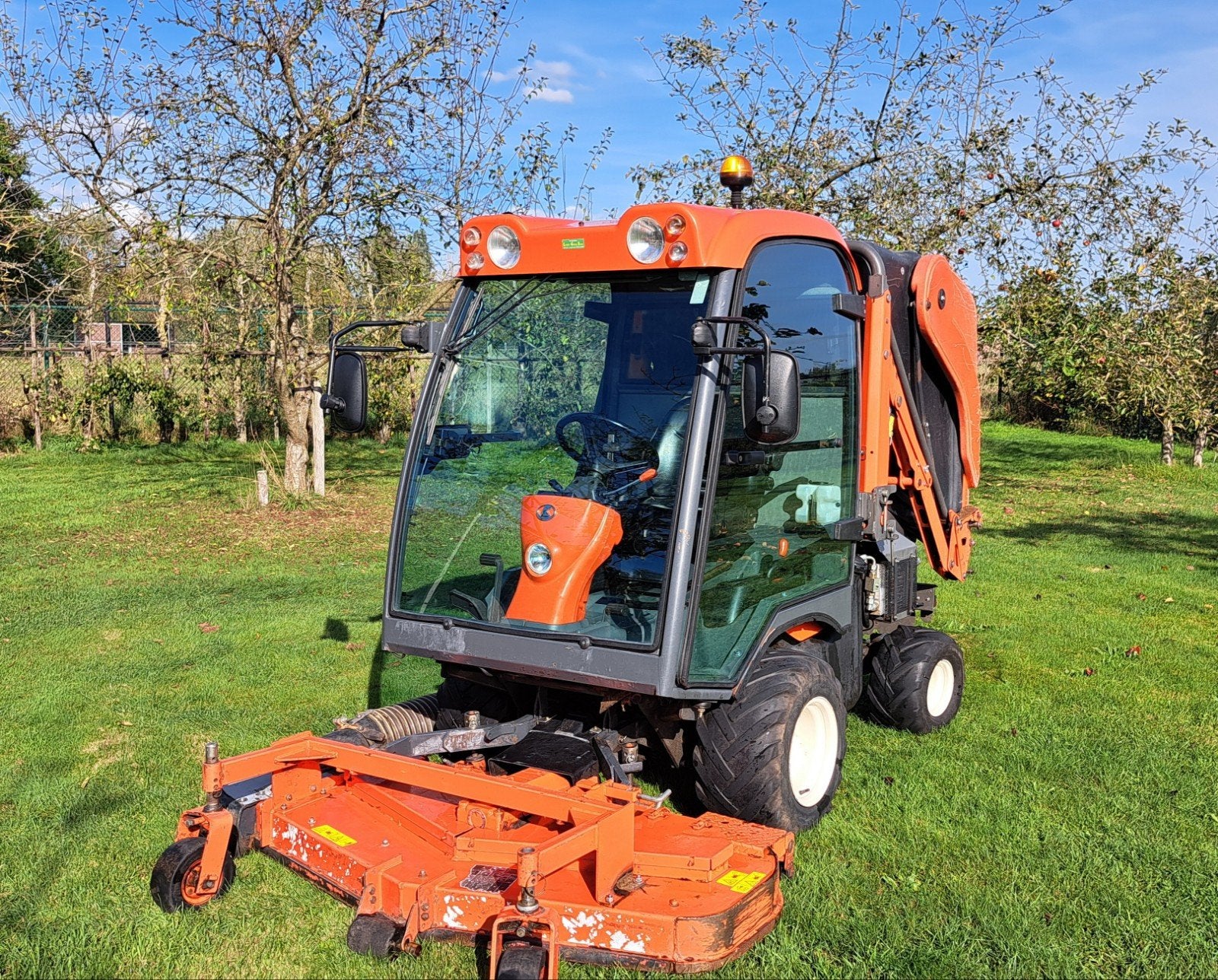 kubota zitmaaier frontmaaier 4x4, Ophalen, Gebruikt