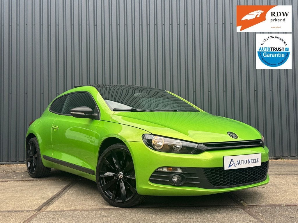 Volkswagen Scirocco 1.4 TSI Highline Plus Panoramadak, Onder, Auto's, Voorwielaandrijving, Gebruikt, Zwart, 4 cilinders