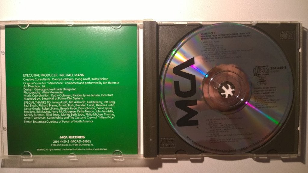 Miami Vice II (Music From The Television Series Miami Vice), Tv-soundtrack, Ophalen of Verzenden, Zo goed als nieuw, Album