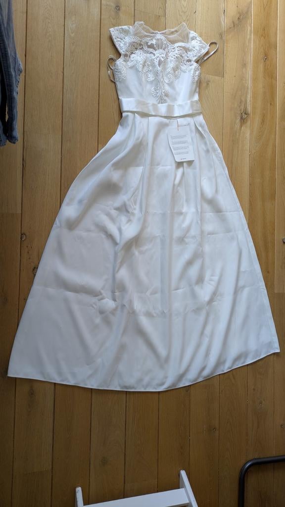 Nieuwe Witte Bruidjurk met Kant - Chi Chi London, Kleding | Dames, Trouwkleding en Trouwaccessoires, Wit, Nieuw, Chi Chi London