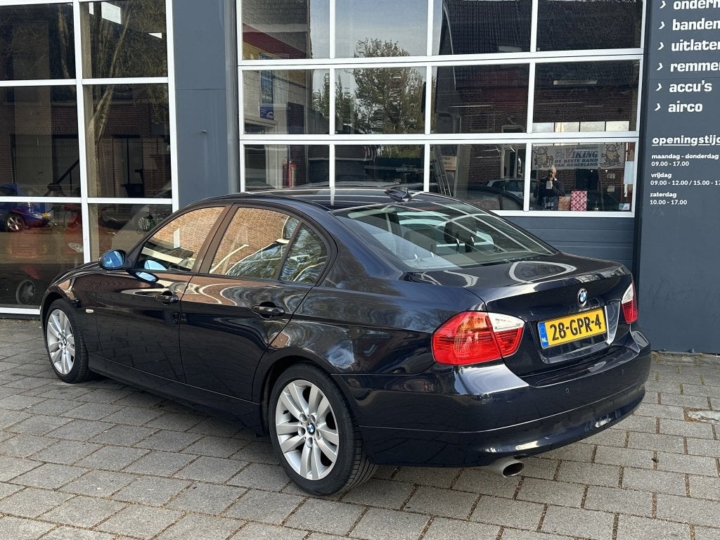 BMW 3-serie 316i Business Line NAP (bj 2008), Auto's, Gebruikt, 1599 cc, 4 cilinders, Blauw
