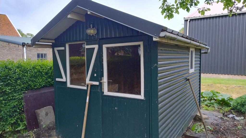 Tuinhuisje 2x3meter, goed geïsoleerd dak, Ophalen, Gebruikt, Minder dan 250 cm