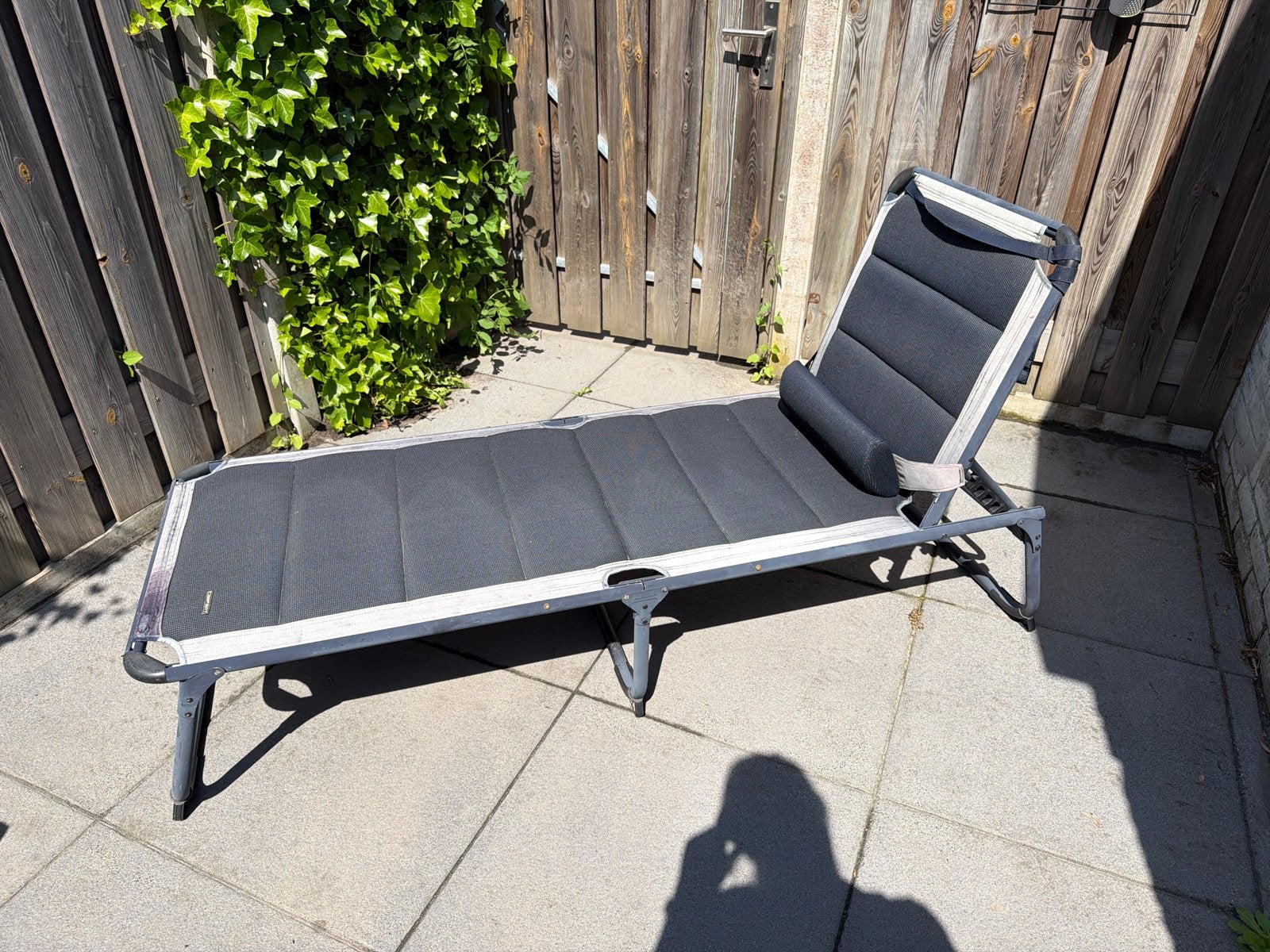 CamPart Ligbed - Comfortabel en Verstelbaar, Caravans en Kamperen, Kampeeraccessoires, Ophalen, Gebruikt