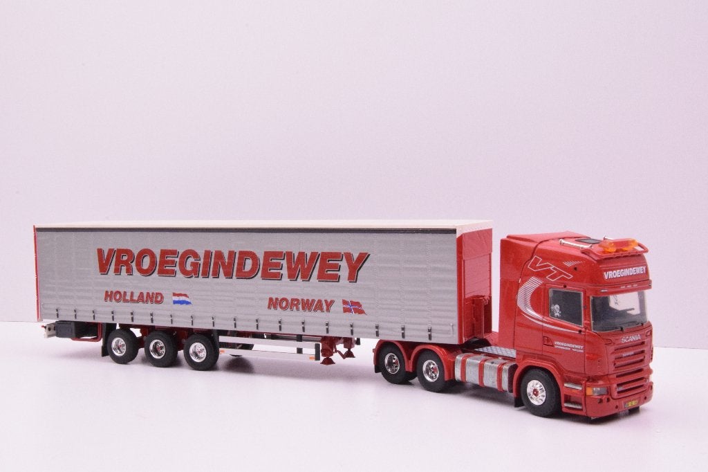 Scania R  '' Vroegindewey Zevenhuizen '' Tekno, Ophalen of Verzenden, Nieuw, Bus of Vrachtwagen, Tekno