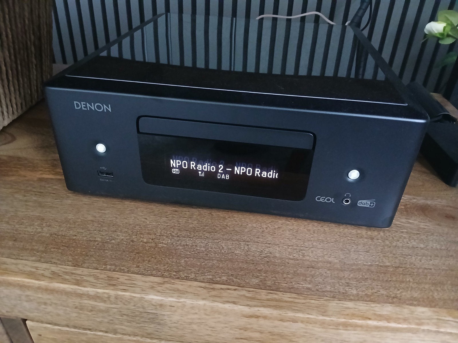 Bijna NIEUWE Denon Ceol Rcd n12dab cd/streaming versterker, Denon, Ophalen of Verzenden, Zo goed als nieuw, Microset