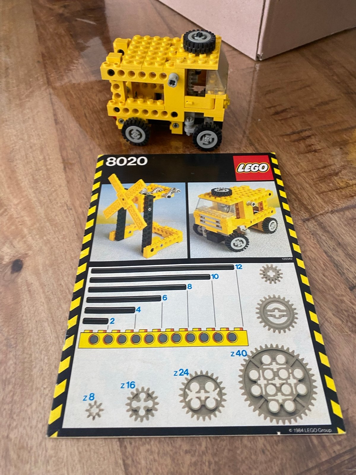 Lego Technic 8020 - Vrachtwagen (lampje mist), Ophalen, Gebruikt, Lego, Technic