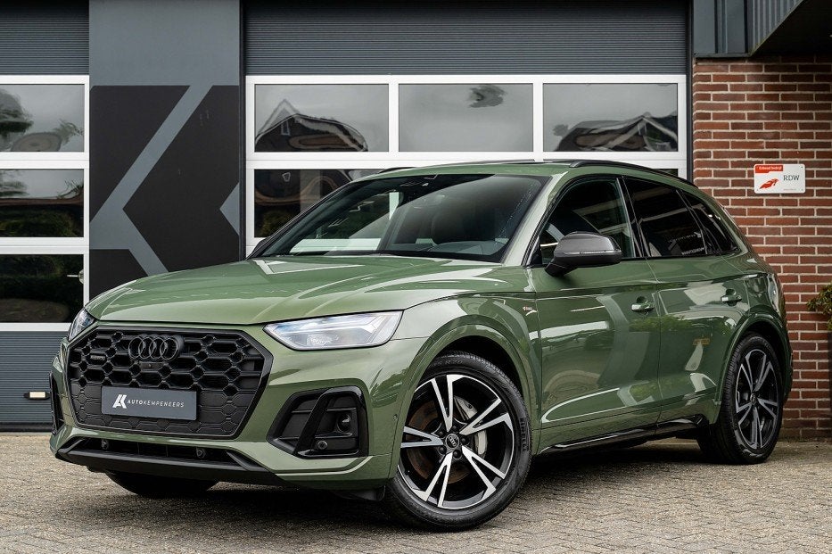 Audi Q5 55 TFSI e quattro S Edition | Panorama | Luchtvering, Automaat, Gebruikt, Zwart, 4 cilinders