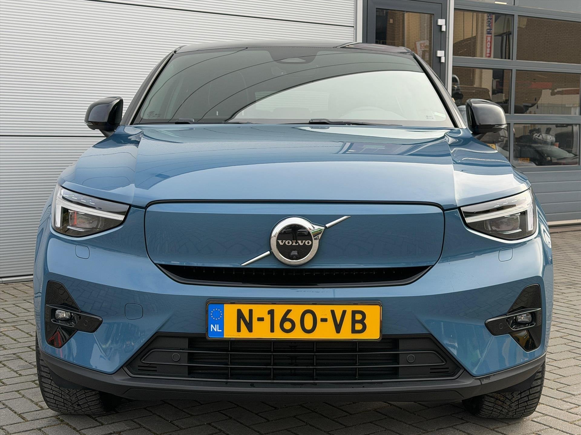 Volvo C40 Recharge Twin Pure electric 408pk Intro Edition |, Zwart, Blauw, Origineel Nederlands, Vierwielaandrijving