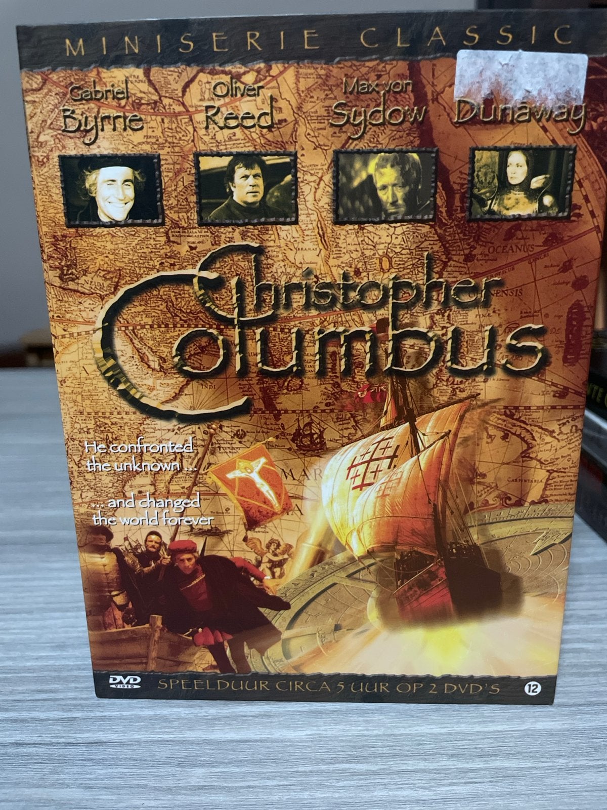 Christopher Columbus Miniserie Classic - 2 DVD's, Engels, Nederlands, Ophalen of Verzenden, Zo goed als nieuw