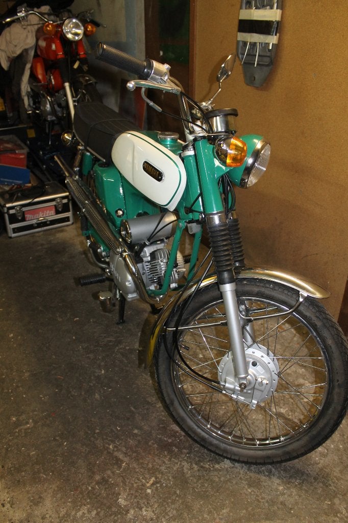 yamaha fs1 bromfiets, Ophalen, Maximaal 45 km/u, Yamaha, 4 versnellingen