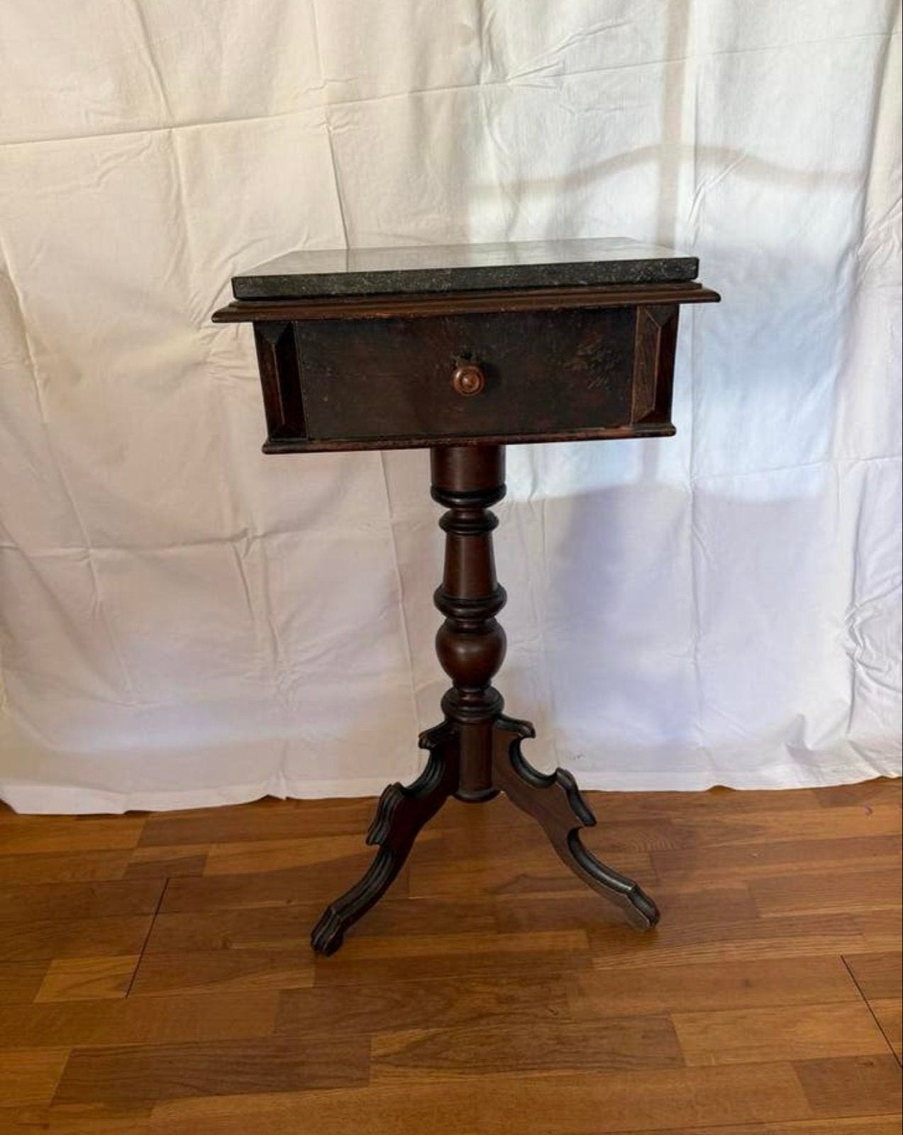 Prachtig Antiek Biedermeier Naaitafeltje / Niciak (ca. 1860-, Antiek en Kunst, Ophalen