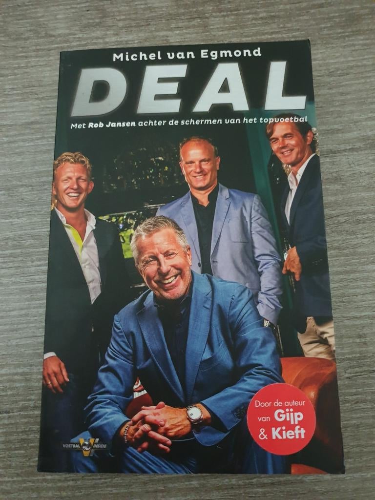 DEAL Achter de schermen van het topvoetbal - Michel van Egm, Ophalen of Verzenden, Gelezen, Michel van Egmond, Overige sporten