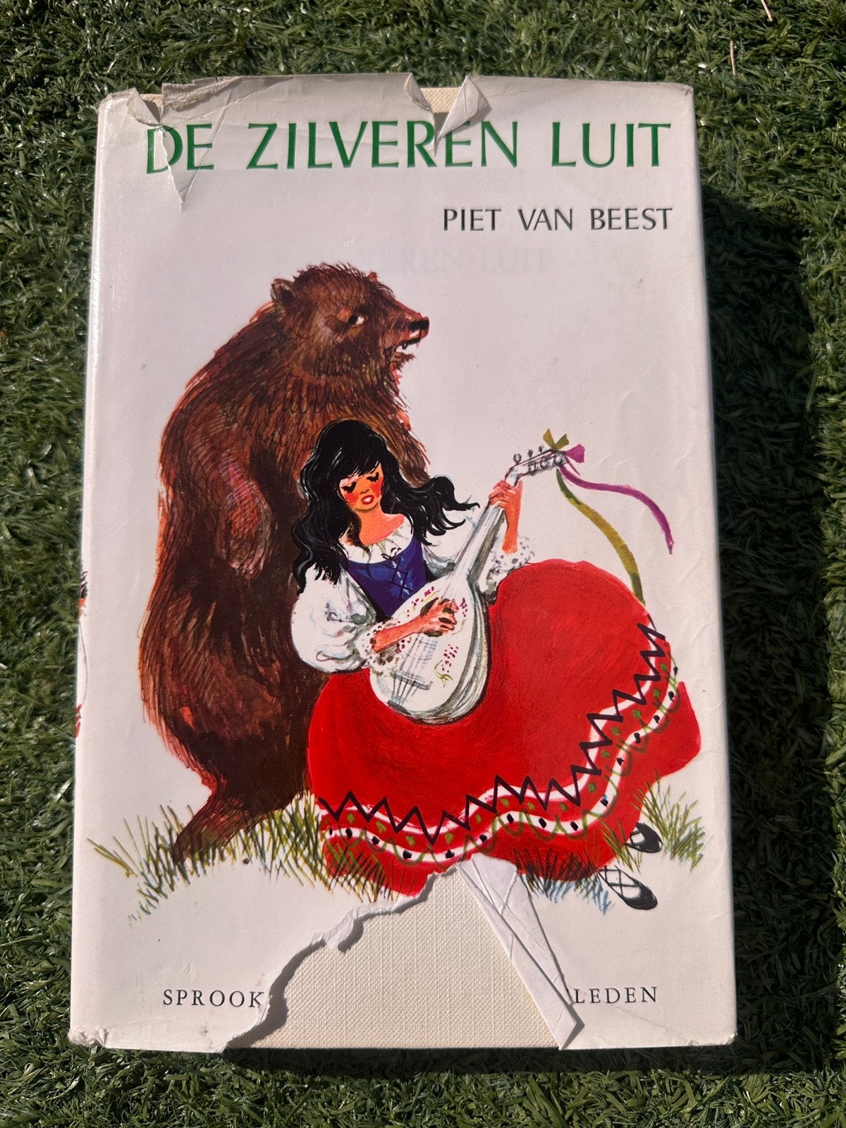 jeugdboek "De zilveren luit", Ophalen, Zo goed als nieuw, Nederland