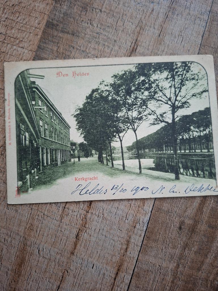den helder, Ophalen of Verzenden, Voor 1920, Gelopen, Noord-Holland
