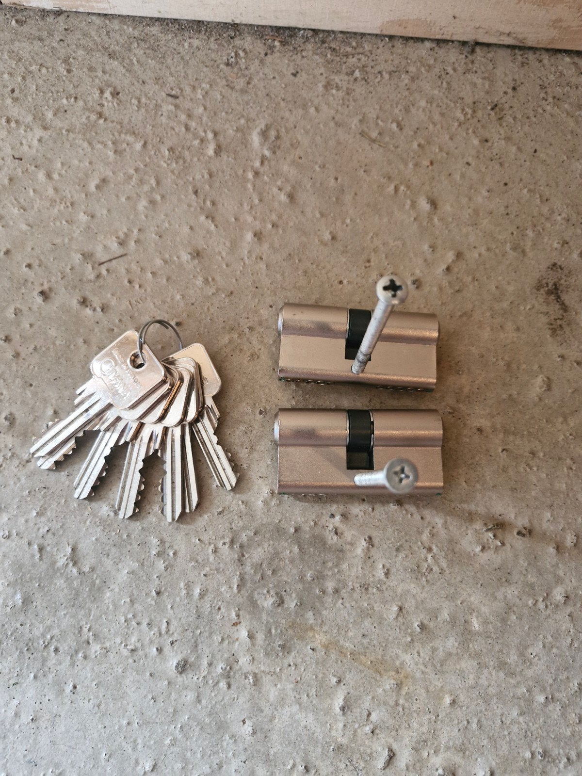 cilinders, Ophalen, Rvs, Slot
