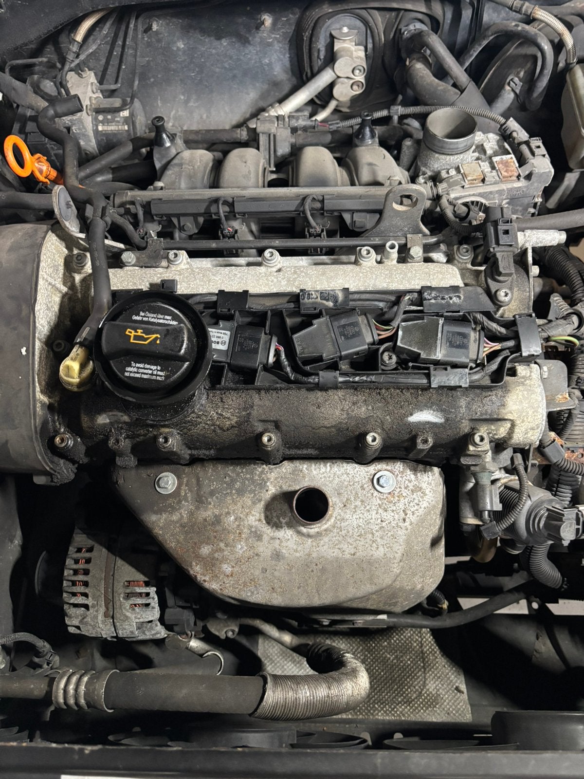 Bca 1.4 motor goed lopend, Auto-onderdelen, Motor en Toebehoren, Ophalen, Gebruikt, Volkswagen
