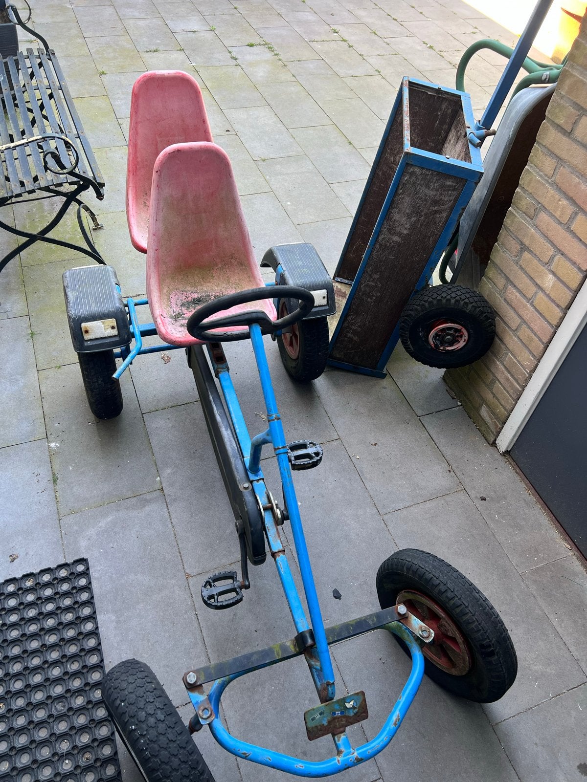 Berg skelter met aanhanger - gratis af te halen, Ophalen, Gebruikt, Berg, Duozit
