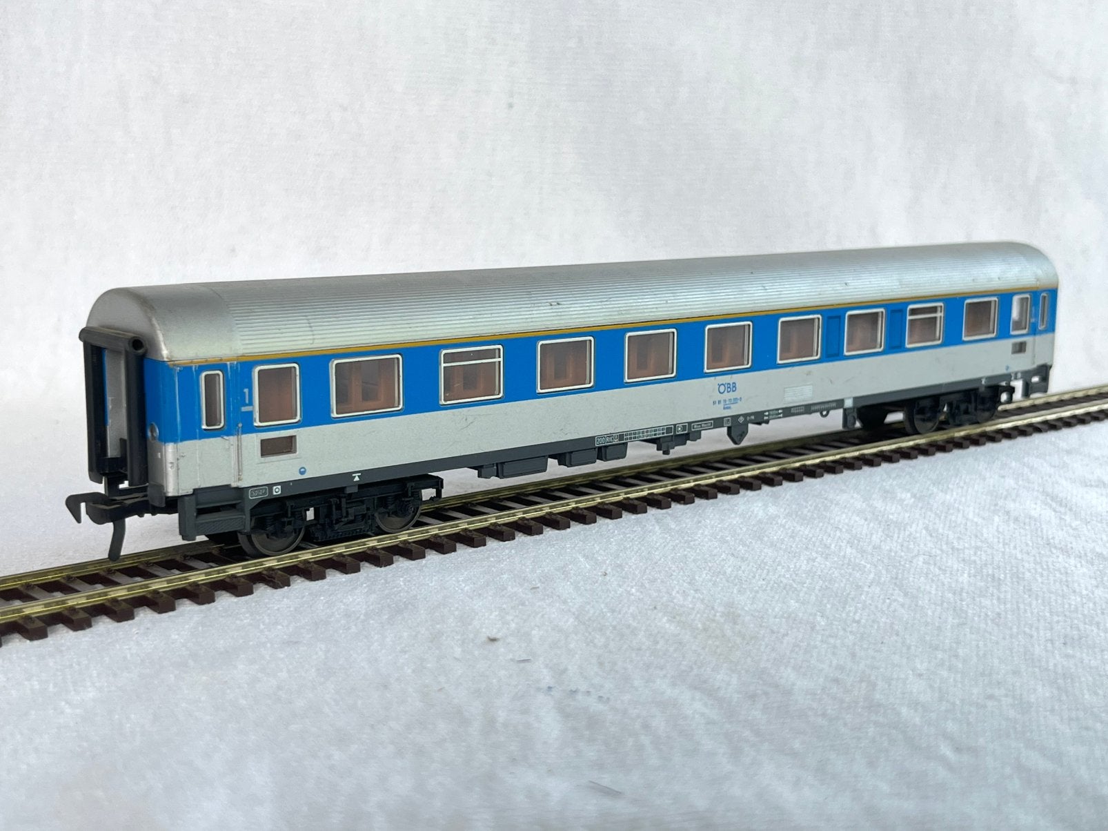 Fleischmann OBB 1e klas rijtuig H0, Gebruikt, Gelijkstroom, Fleischmann, Wagon
