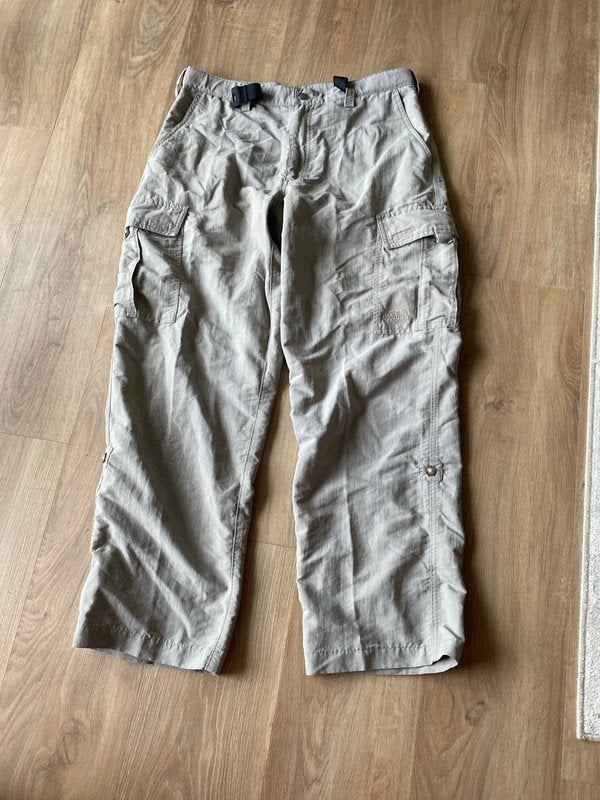 The North Face Cargo Hiking Pants Wandelbroek ~ maat L, Kleding | Heren, Maat 52/54 (L), Verzenden, Beige, Zo goed als nieuw