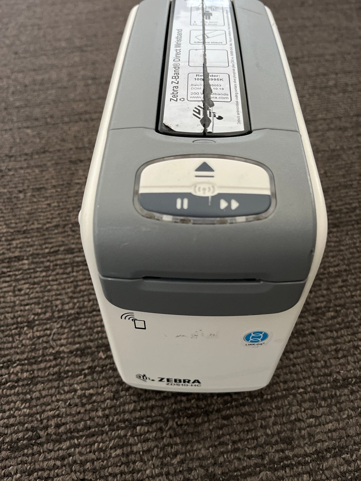 Zebra ZD510-HC Direct Wristband Printer, Computers en Software, Printers, Zwart-en-wit printen, Gebruikt, Printer, Ophalen of Verzenden