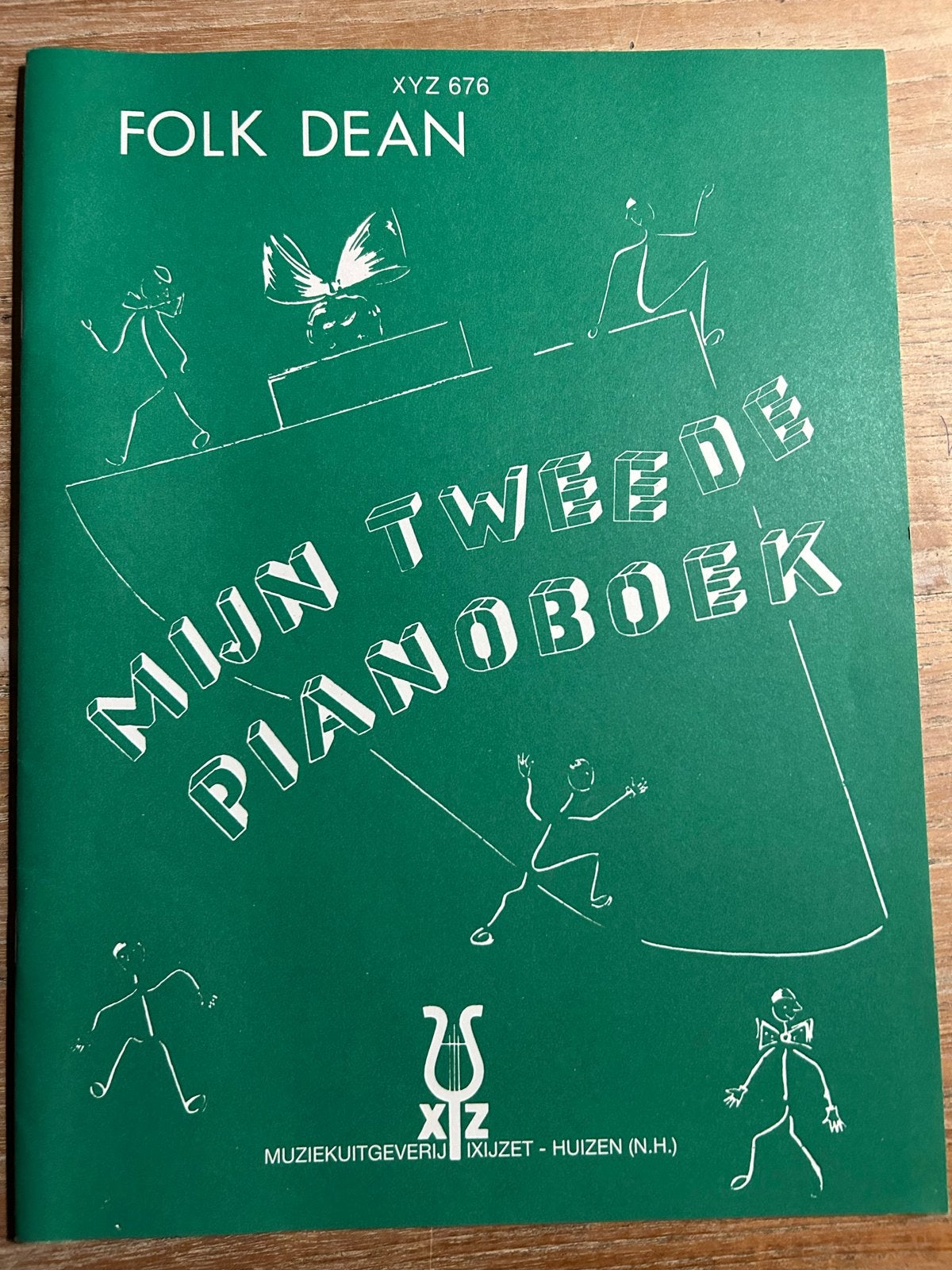 Mijn Tweede Pianoboek - Folk Dean (XYZ 676), Gebruikt, Overige genres, Les of Cursus, Ophalen of Verzenden
