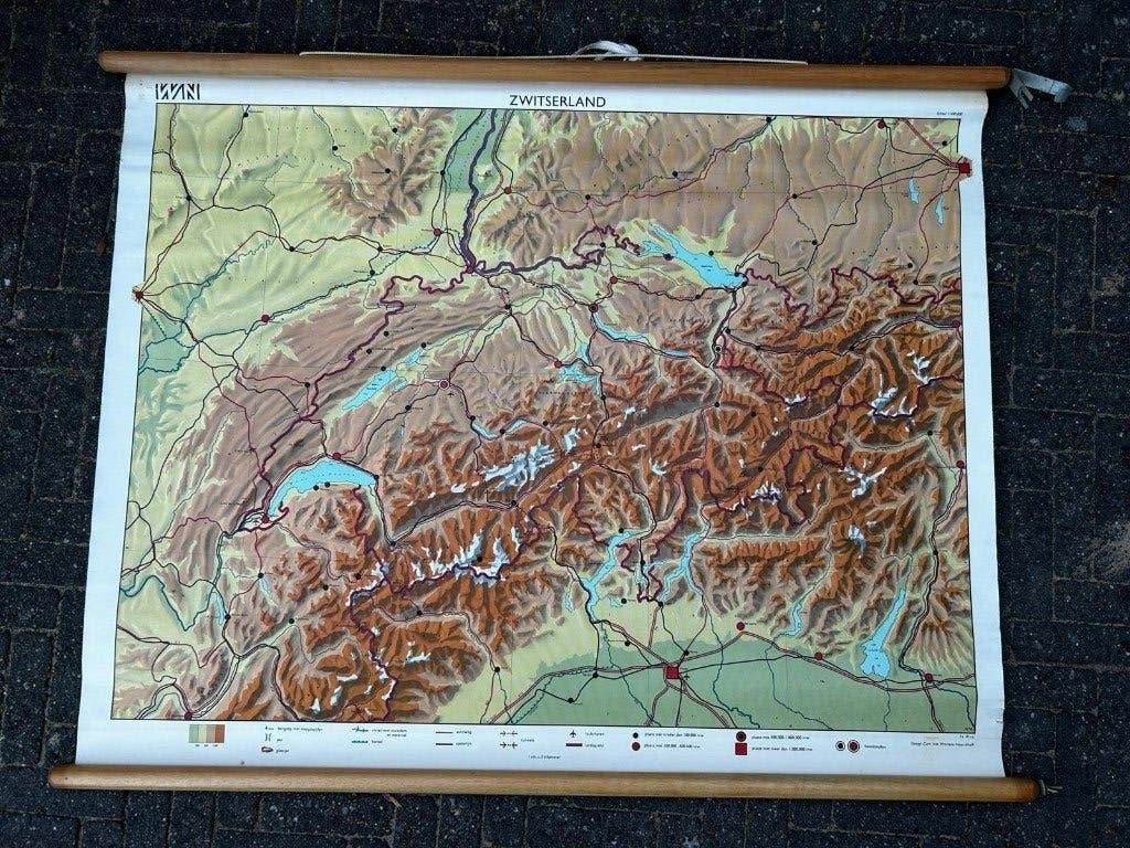 Zwitserland, Ophalen of Verzenden, Aardrijkskunde